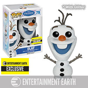 Disney Frozen Glitter Olaf the Snowman Pop! Vinyl Figure - Exclusive
