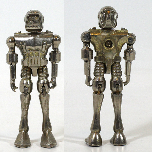 Vintage Metal Man Questar Robot 1979 Loose Figure