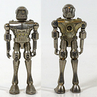 Vintage Metal Man Questar Robot 1979 Loose Figure