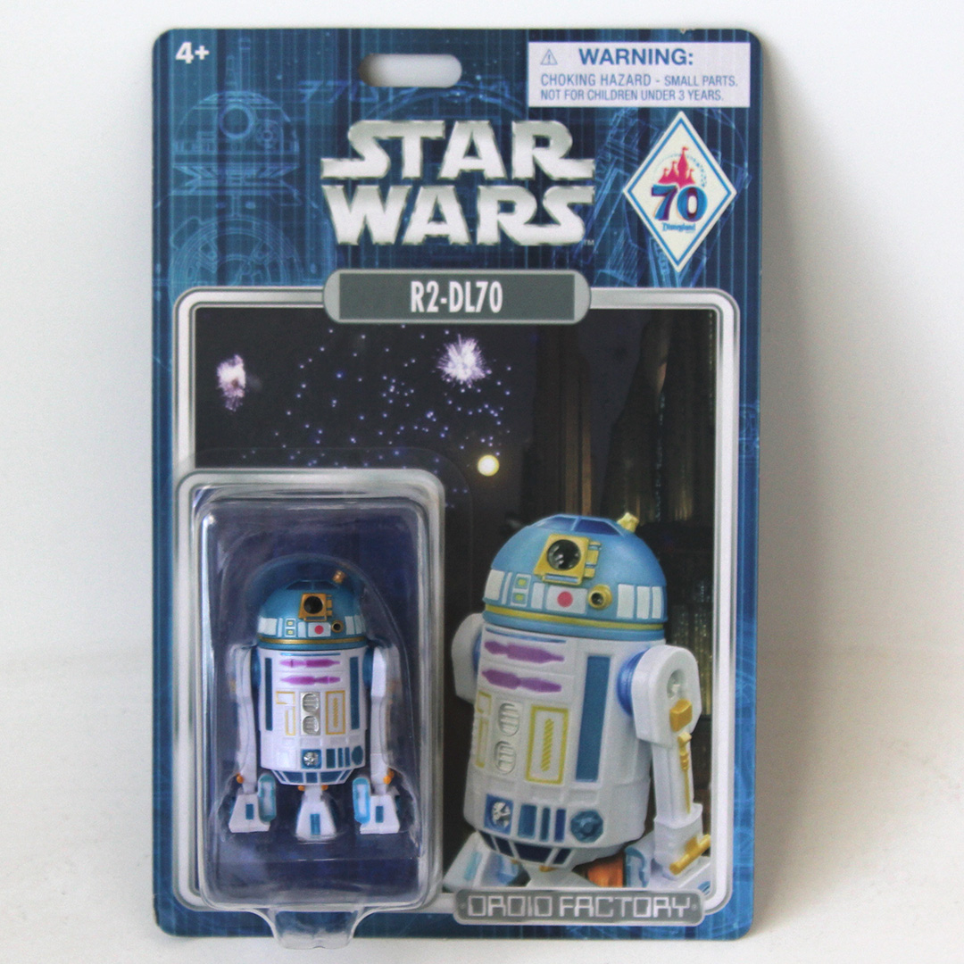 2025 Star Wars R2-DL70 Disneyland 70th Anniversary Droid Factory Figure
