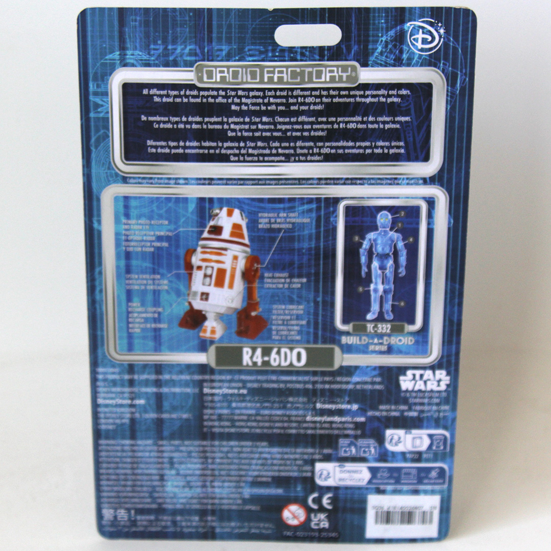 Disney Star Wars Droid Factory Build-A-Droid R4-6DO Figure