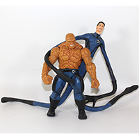 Fantastic Four Raging Thing with Bendy Mr. Fantastic Loose Action Figure