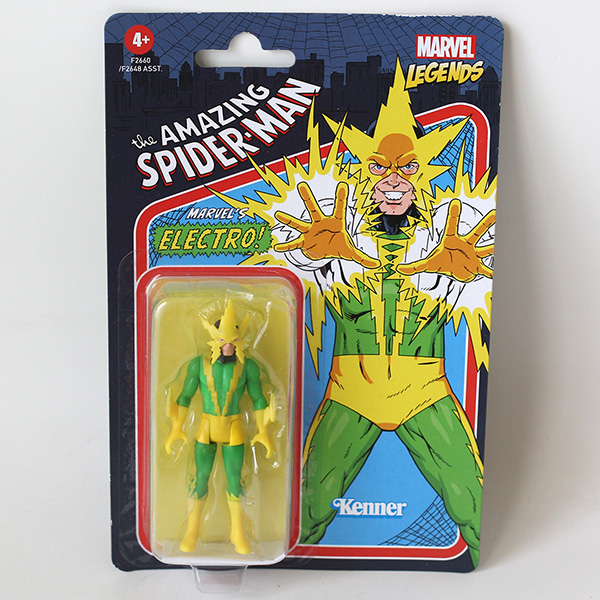 Marvel Legends Retro Figure Electro 3.75 Inch Figure