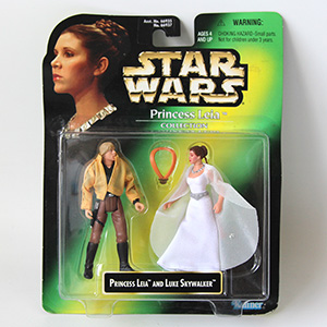 Star Wars POTF Princess Leia Collection Ceremonial Leia/Luke Skywalker