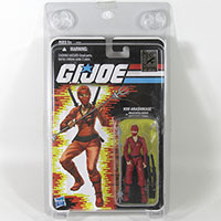 G.I. Joe SDCC 2012 Kim Arashikage Jinx 25th Anniversary Red Loose Figure