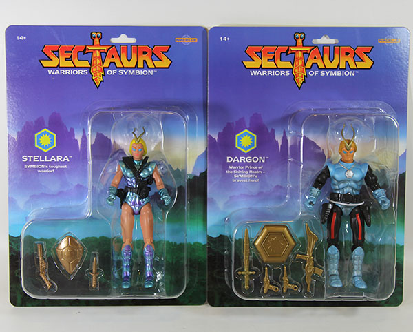 Sectaurs: Warriors of Symbion Dargon and Stellara