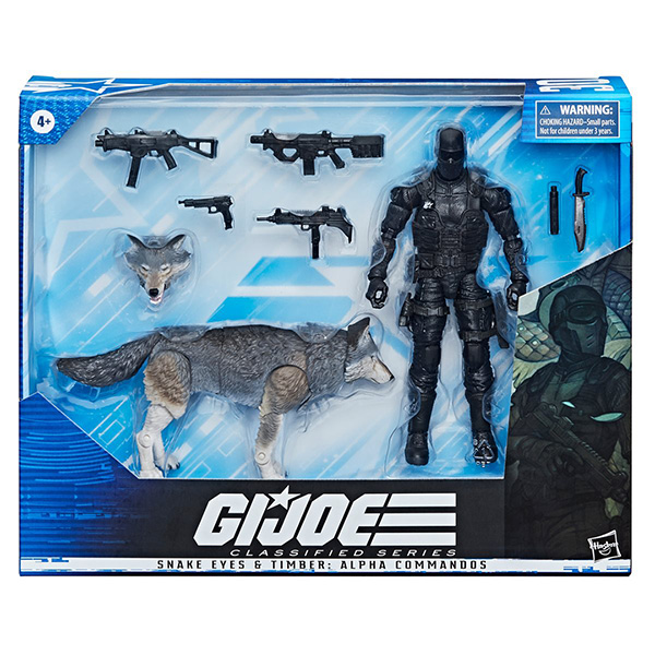 G.I. Joe Classified Series Snake Eyes and Timber