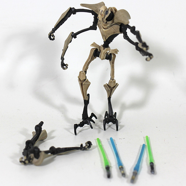 Star Wars The Clone Wars General Grievous NO.6 Loose Figure