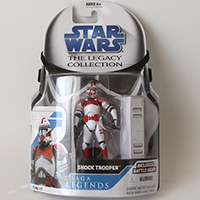 Star Wars The Legacy Collection Shock Trooper SL 17 Figure