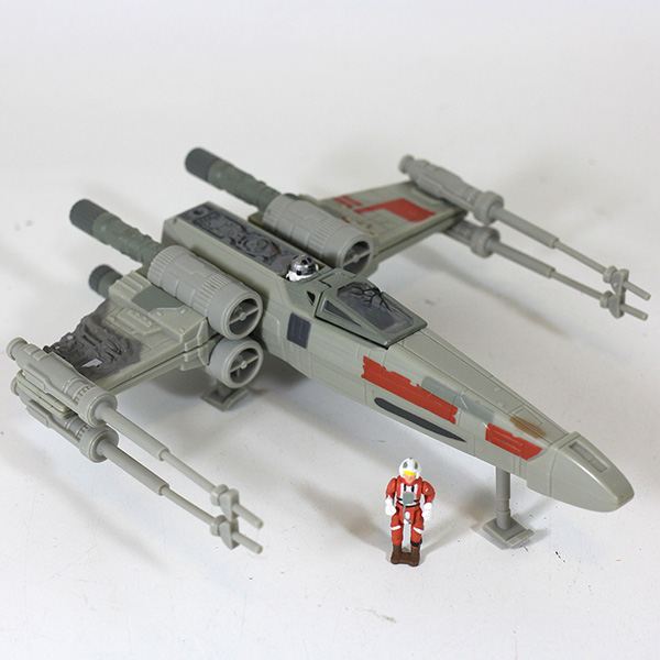 Star Wars Action Fleet Micro Machines Battle Damaged X-Wing Fighter Loose