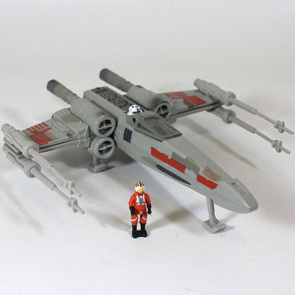 Star Wars Action Fleet Red 6 Jek Porkins X-Wing Fighter Loose