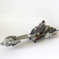 Star Wars Stass Allie with BARC Speeder Loose