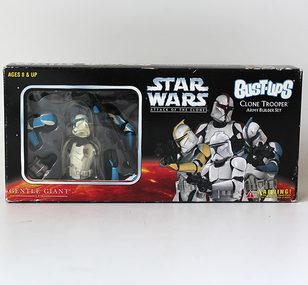 Star Wars AOTC Clone Trooper Bust-Ups Set