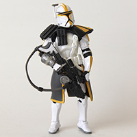 Star Wars Arc Clone Commander Yellow Loose Figure