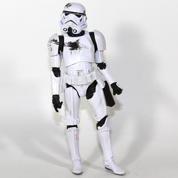 Star Wars Black Series Stormtrooper Blast Damage Loose Figure