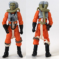 Star Wars Legacy Collection Rebel Pilot Cesi Doc Eirris Loose Figure