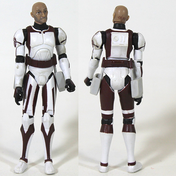 Star Wars The Clone Wars Clone Commander Stone CW44 Loose Figure