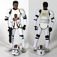 Star Wars Saga Combat Engineer Clone Trooper Loose Figure