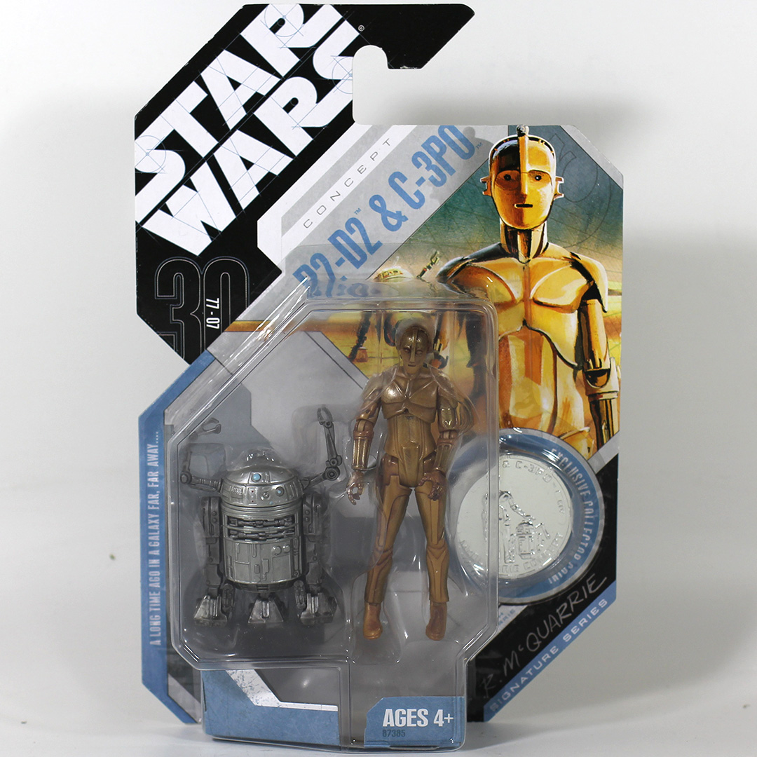 R2-D2 C-3PO McQuarrie Concept Action Figur Exclusive Star Wars Hasbro