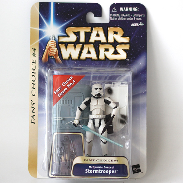 Star Wars Fan's Choice #4 Mcquarrie Concept Stormtrooper Figure