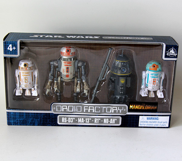 Disney Star Wars Droid Factory Mandalorian 4 Pack