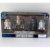 Disney Star Wars Droid Factory Mandalorian 4 Pack