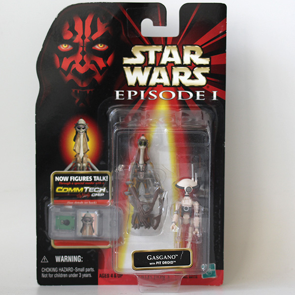 Star Wars Episode 1 Pod Racer Gasgano action figure