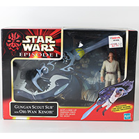 Star Wars Episode 1 Gungan Scout Sub with Obi-Wan Kenobi