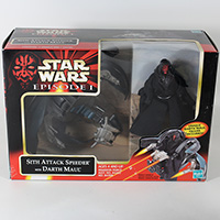Star Wars Episode 1 Sith Attack Speeder with Darth Maul