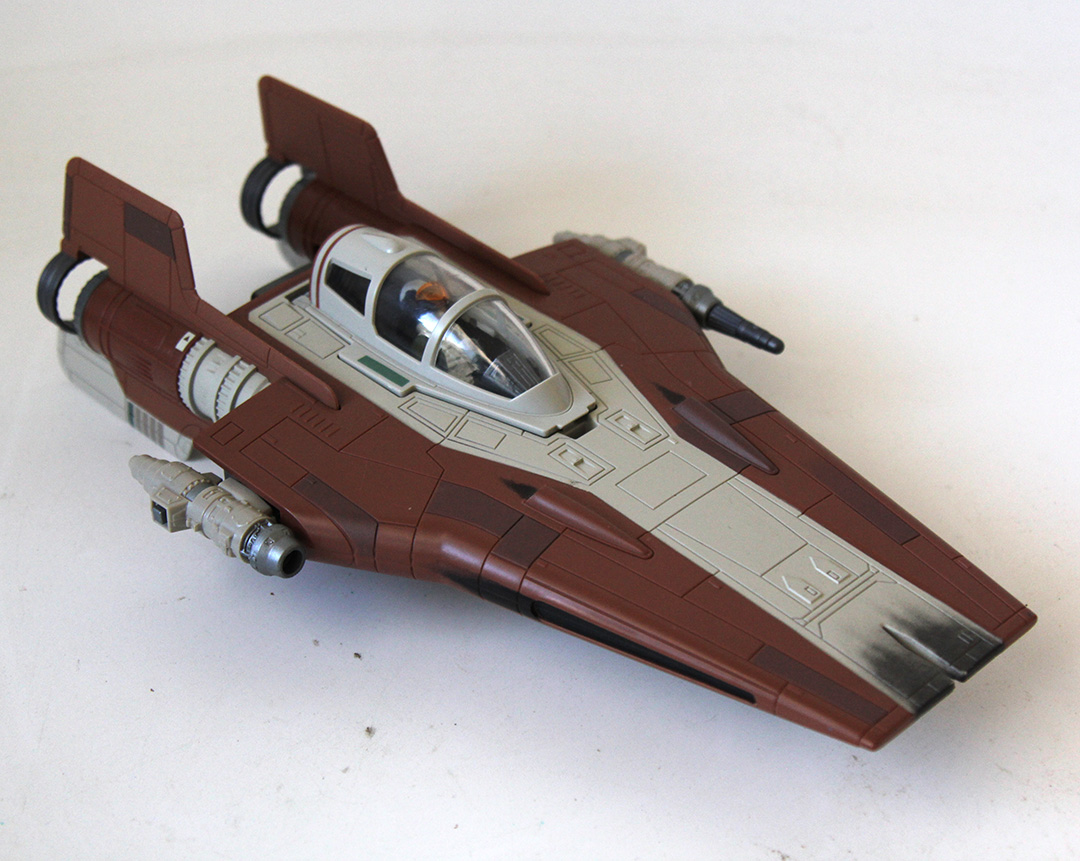 Star Wars Force Link 2.0 Resistance A-Wing Fighter Red Squadron  Loose