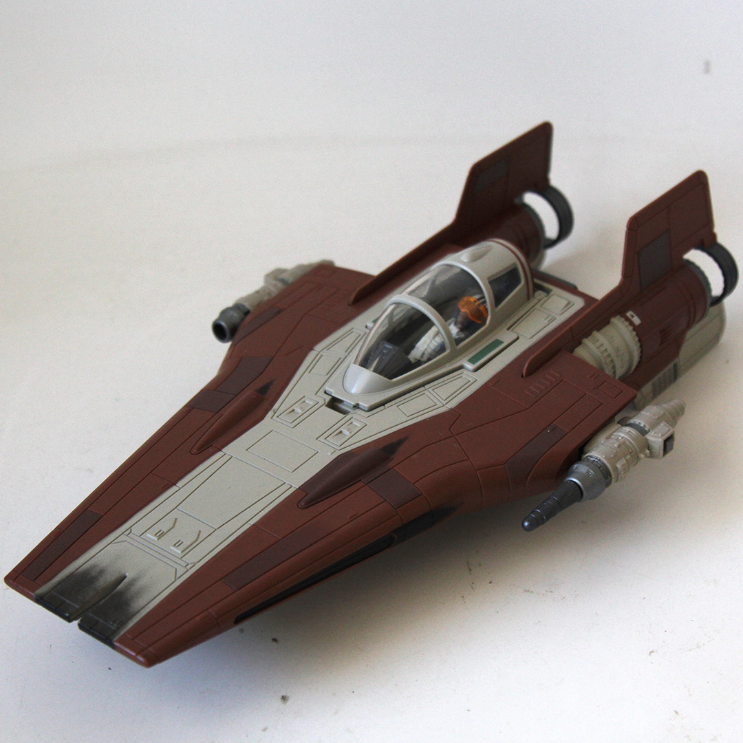 Star Wars Force Link 2.0 Resistance A-Wing Fighter Red Squadron  Loose