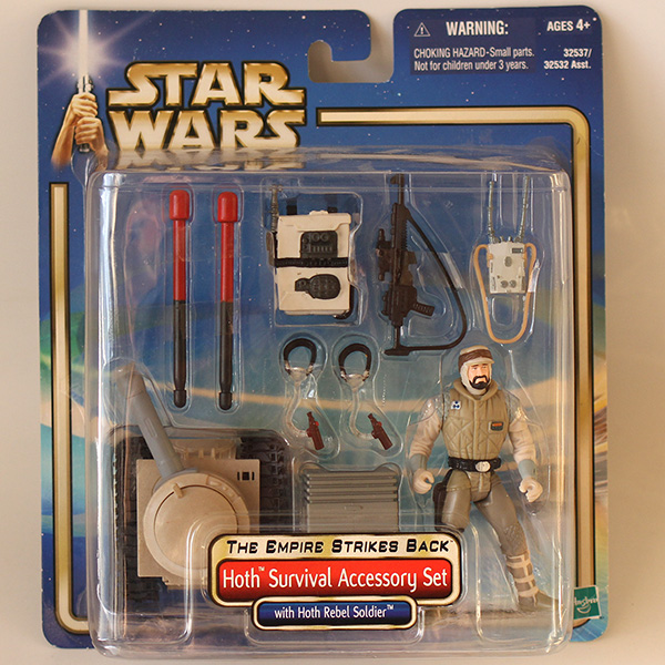 Star Wars Saga Hoth Survival Accessory Set with Rebel Soldier