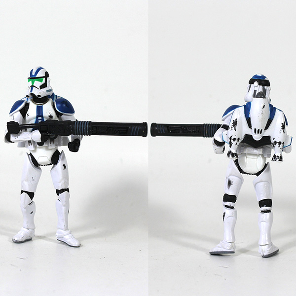 Star Wars 30th Anniversary Battlefront II Jet Clone Trooper Loose Figure
