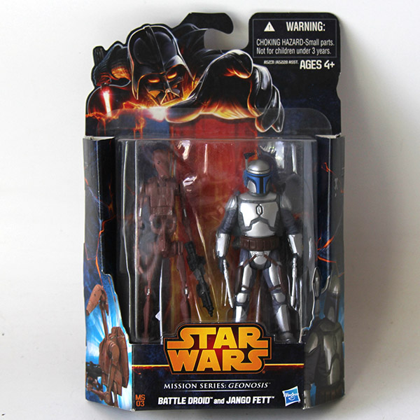 Star Wars Mission Series MS03 Jango Fett & Battle Droid