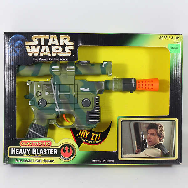 Star Wars POTF Heavy Blaster (BlasTech DL-44) Forest Camo