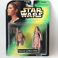 Star Wars Princess Leia Collection POTF Leia and Wicket