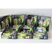 Star Wars POTF Limited Edition Action Figure with Coin Set of 7