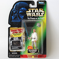 Star Wars POTF Luke Skywalker with Blast Shield Helmet Freeze Frame
