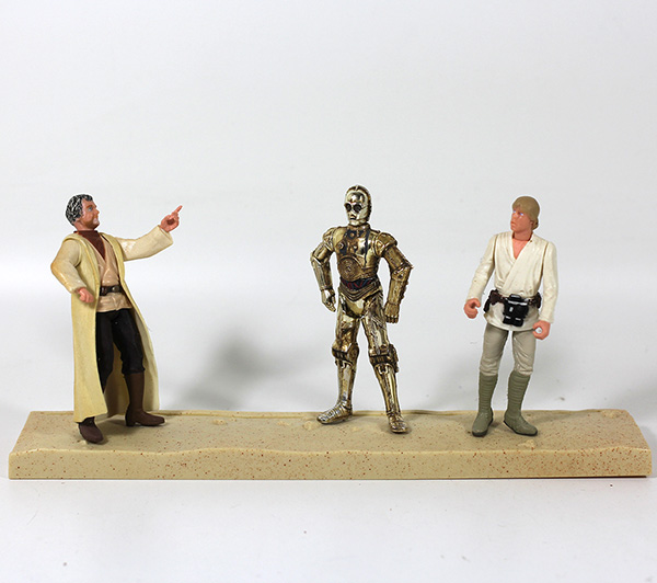 Star Wars POTF Purchase of the Droids Cinema Scene Loose