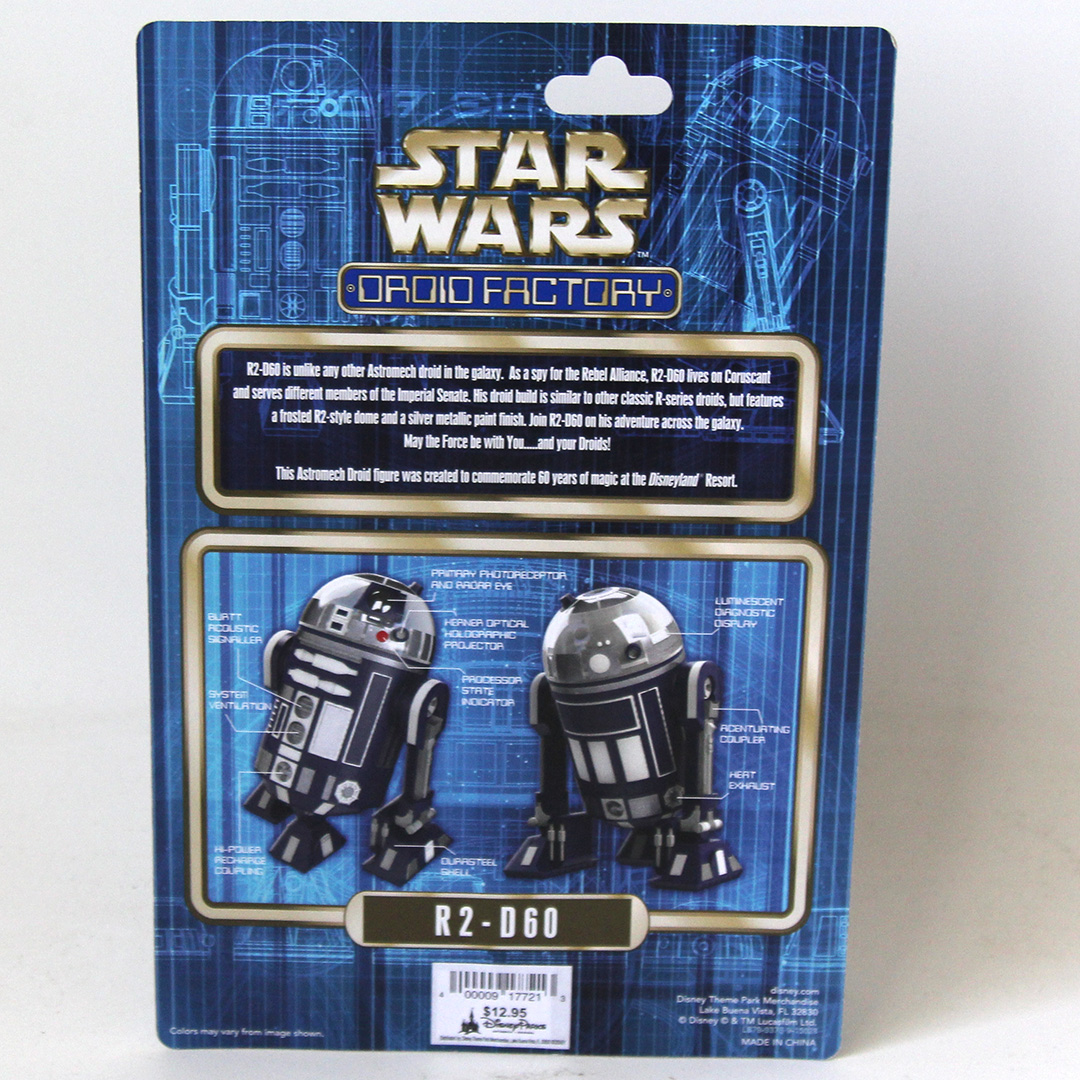 Star Wars Droid Factory R2-D60 Disneyland 60th Anniversary Figure