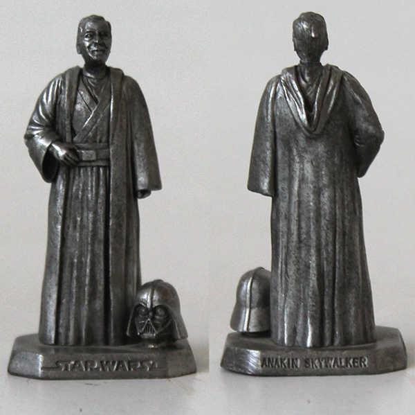 Star Wars Rawcliffe Pewter Anakin Skywalker Vader Mask Figure