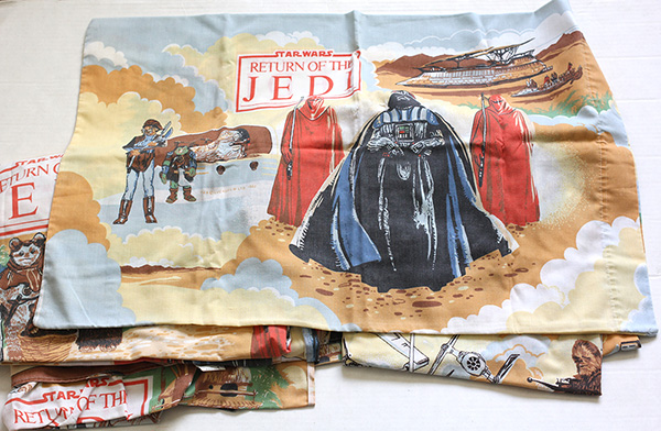 Vintage Star Wars Return of the Jedi Twin Size Bedding Set
