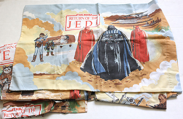 Vintage Star Wars Return of the Jedi Twin Size Bedding Set