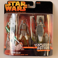 Star Wars ROTS Stass Allie with BARC Speeder