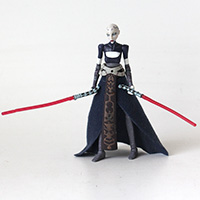 Star Wars The Clone Wars Asajj Ventress CW15 Loose Figure