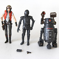Star Wars TVC Dr Doctor Aphra Special Action Figure Set 3 Pack Loose