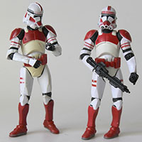 Star Wars 30th Saga Legends Shock Trooper Action Figures Loose