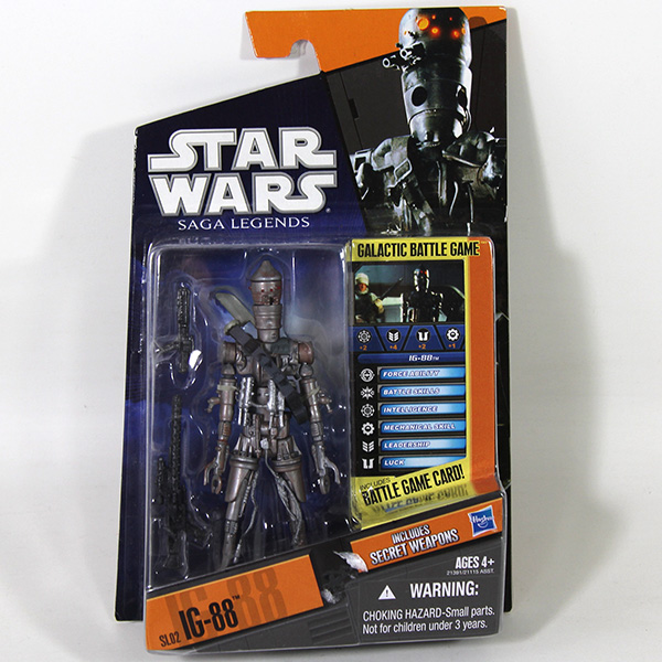 Star Wars Saga Legends IG-88 Bounty Hunter Assassin Droid SL02 Figure