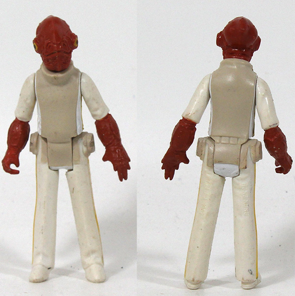 Vintage Star Wars Admiral Ackbar Action Figure