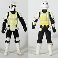 Vintage Star Wars Biker Scout Action Figure